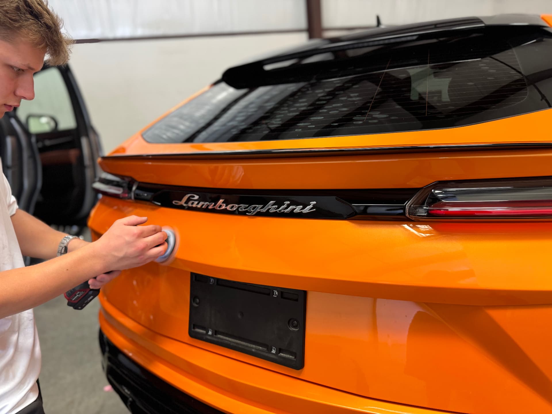 Need For Clean machine paint correction restoring mirror gloss on a luxury vehicle in Central Florida